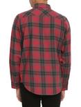 XXX RUDE Red & Black Plaid Woven, RED, alternate