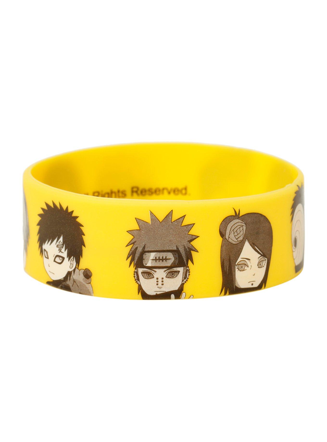 Naruto Shippuden Character Rubber Bracelet, , alternate
