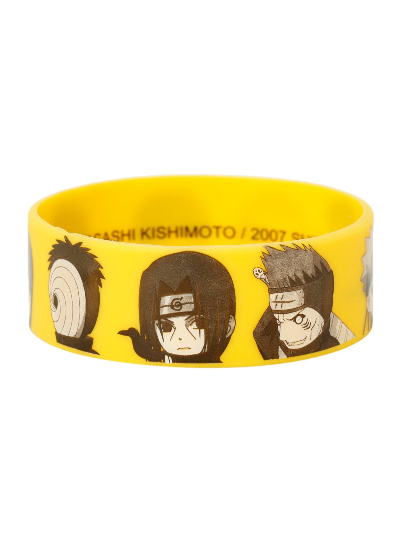 Naruto Shippuden Character Rubber Bracelet, , alternate
