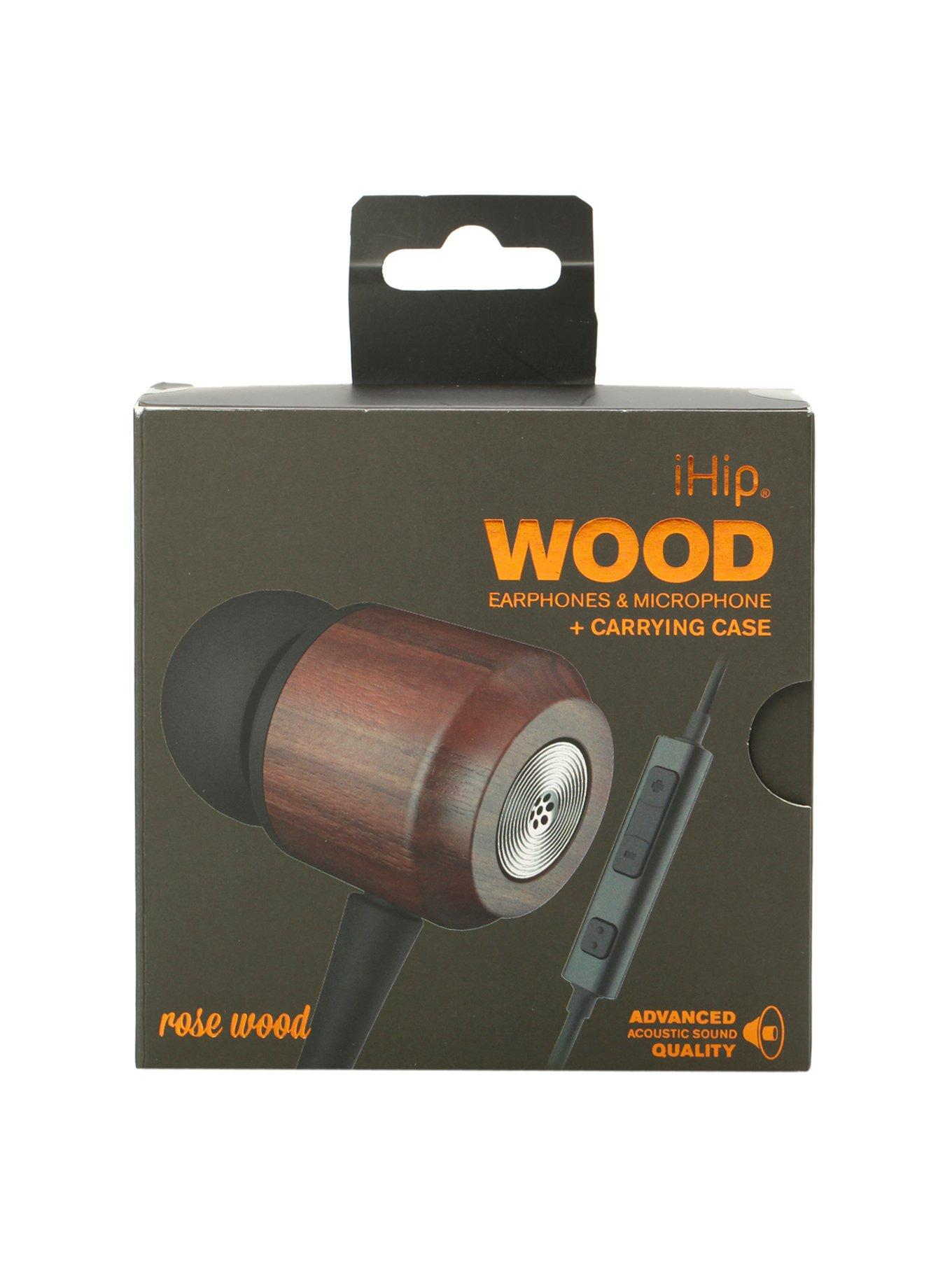 iHip Rose Wood Earbuds, , alternate