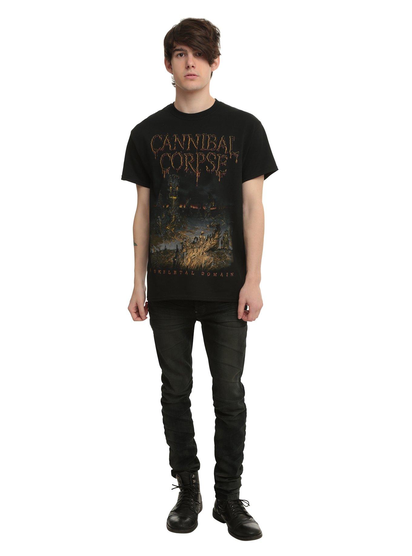 Cannibal Corpse A Skeletal Domain T-Shirt, BLACK, alternate