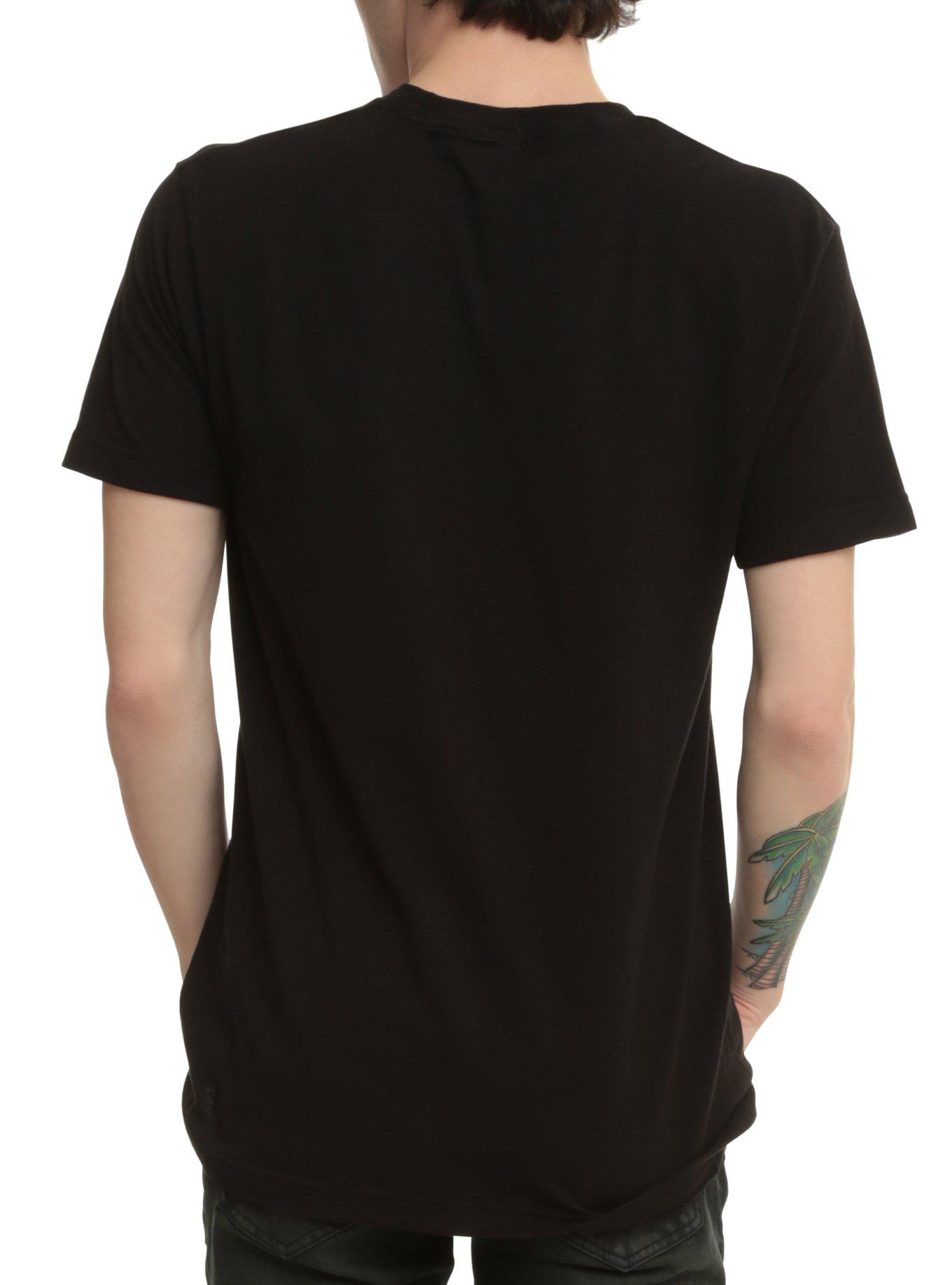Being As An Ocean Color Swirl T-Shirt, BLACK, alternate