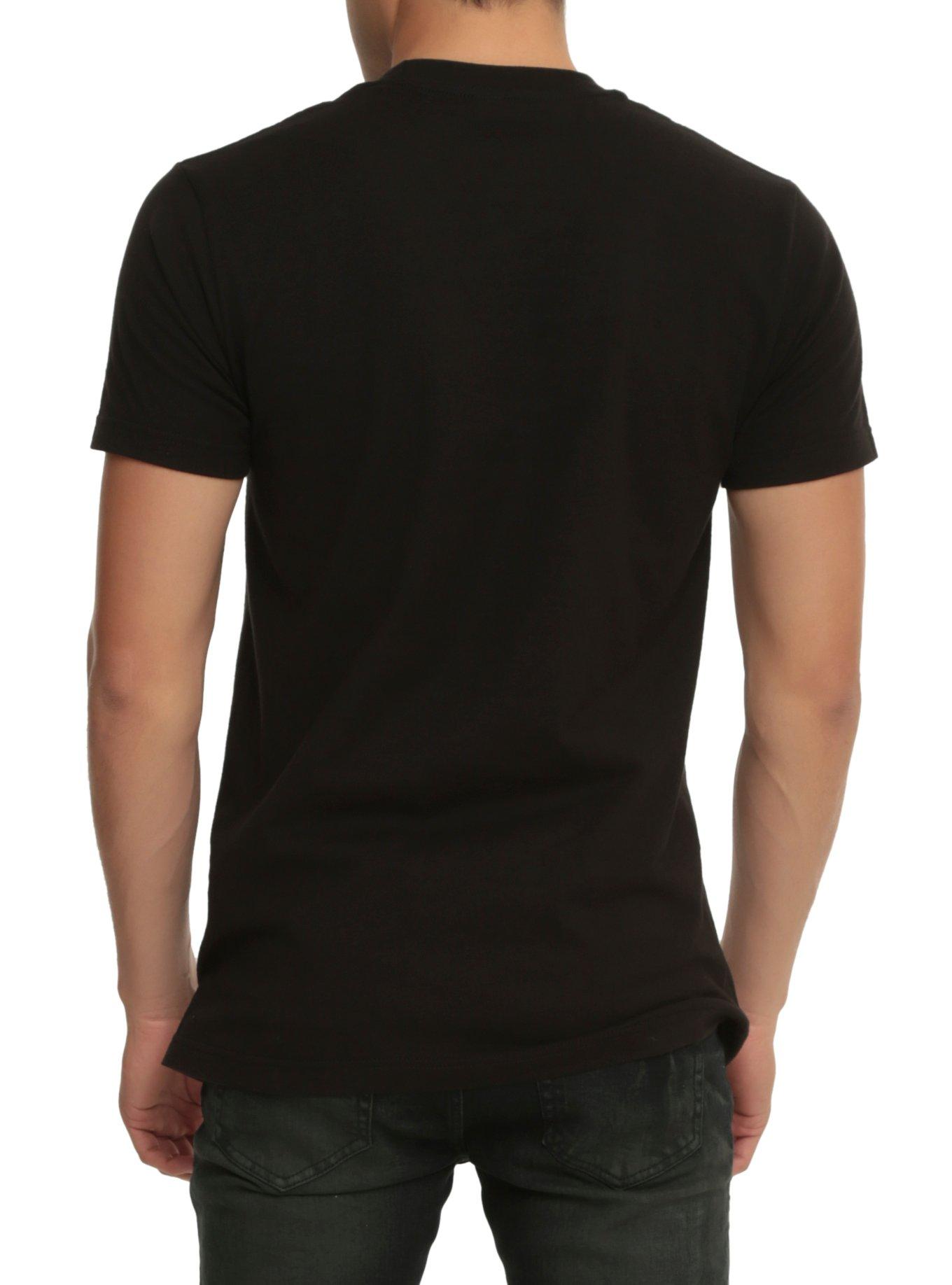 Suicide Silence Robot Skull T-Shirt, BLACK, alternate