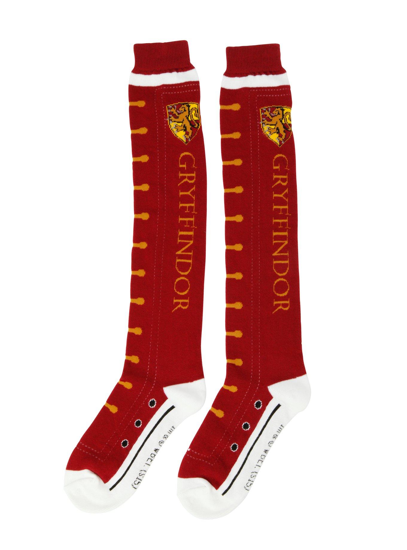 Harry Potter Gryffindor Over-The-Knee Socks, , alternate