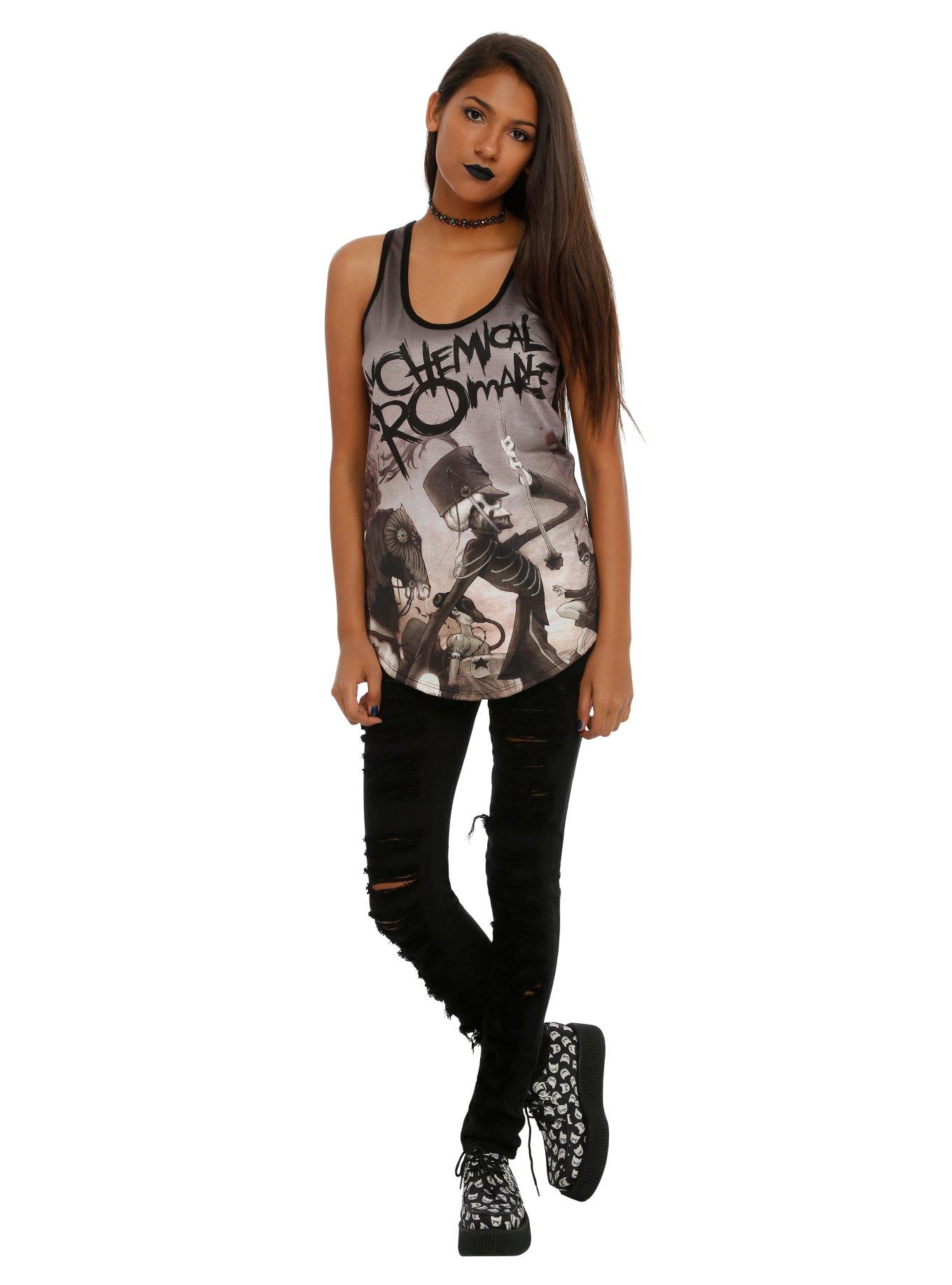 My Chemical Romance The Black Parade Sublimation Girls Tank Top, , alternate