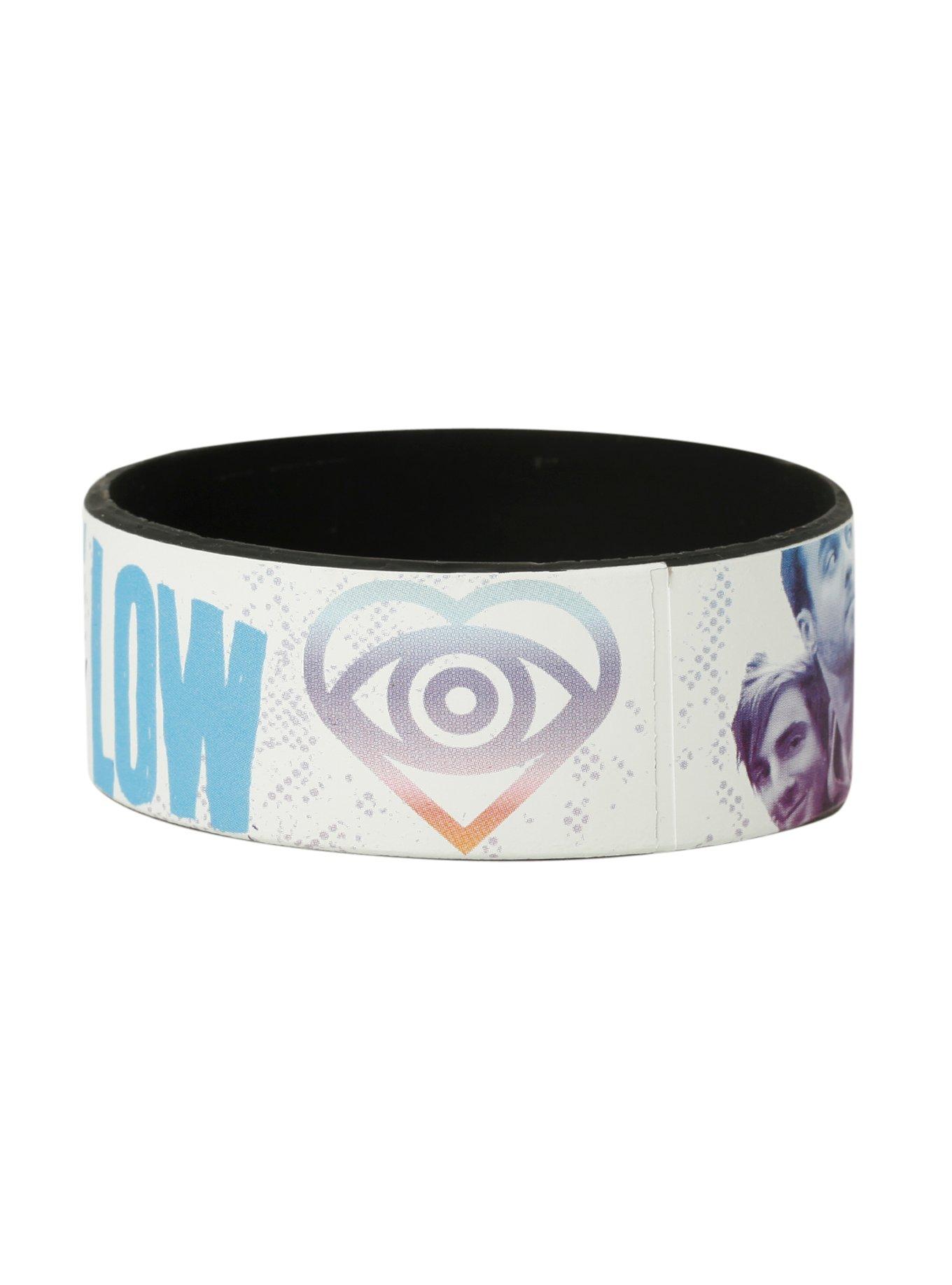 All Time Low Band Image Rubber Bracelet, , alternate