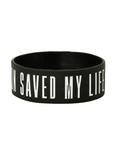 Bring Me The Horizon Saved My Life Rubber Bracelet, , alternate