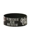 Crown The Empire As We Are Rubber Bracelet, , alternate