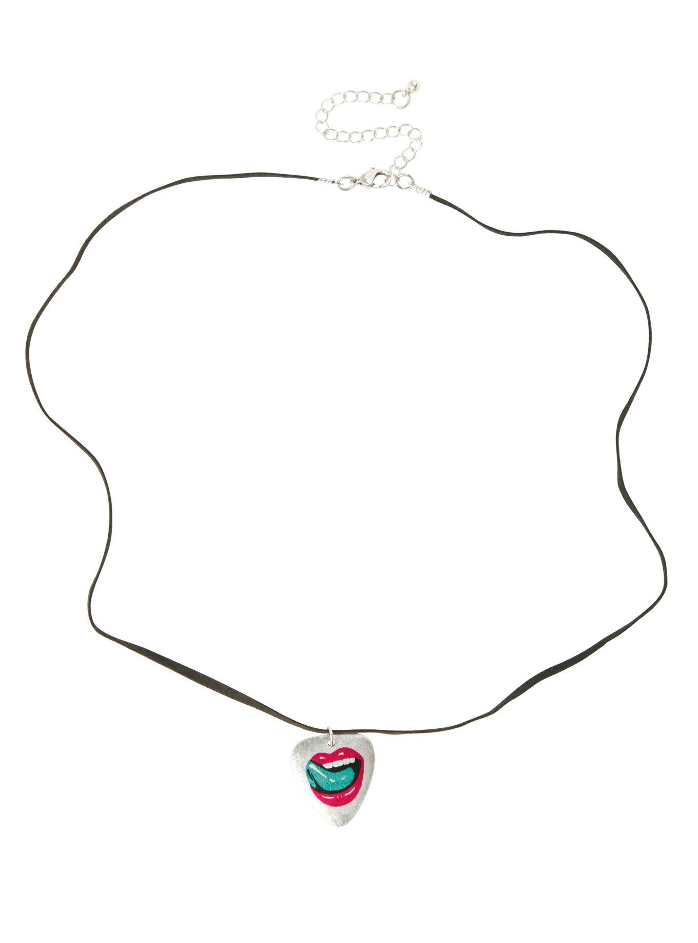 Falling In Reverse Just Like You Pick Cord Necklace, , alternate