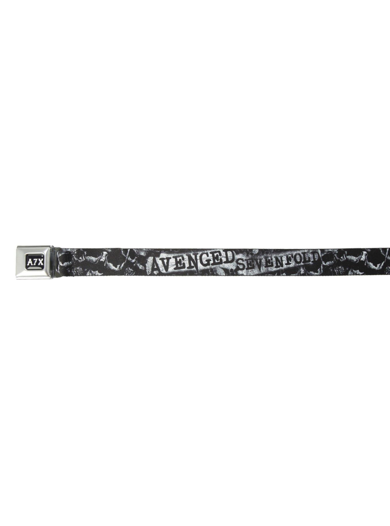 Avenged Sevenfold Death Bat Seat Belt Belt, , alternate