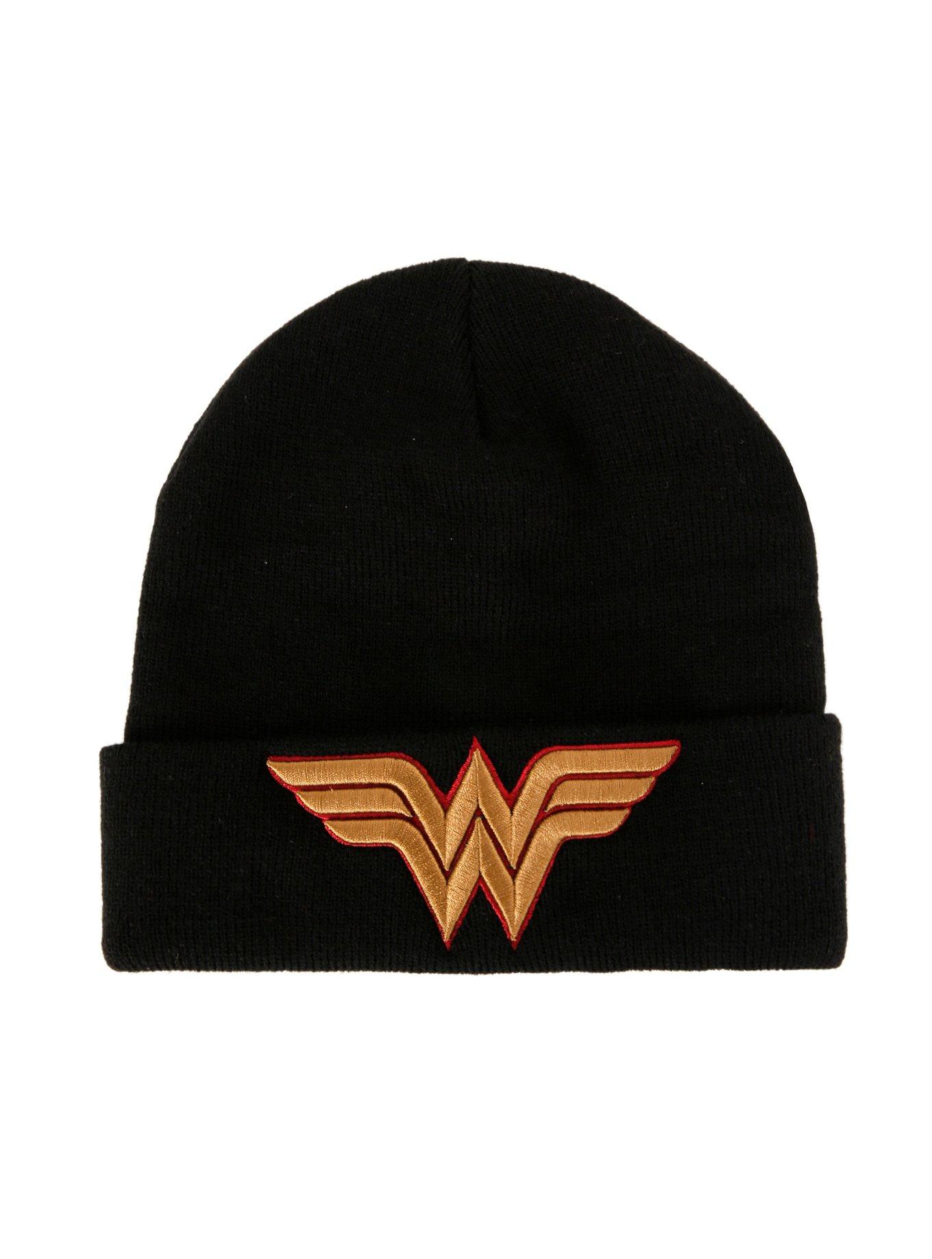 DC Comics Wonder Woman Watchman Beanie, , alternate