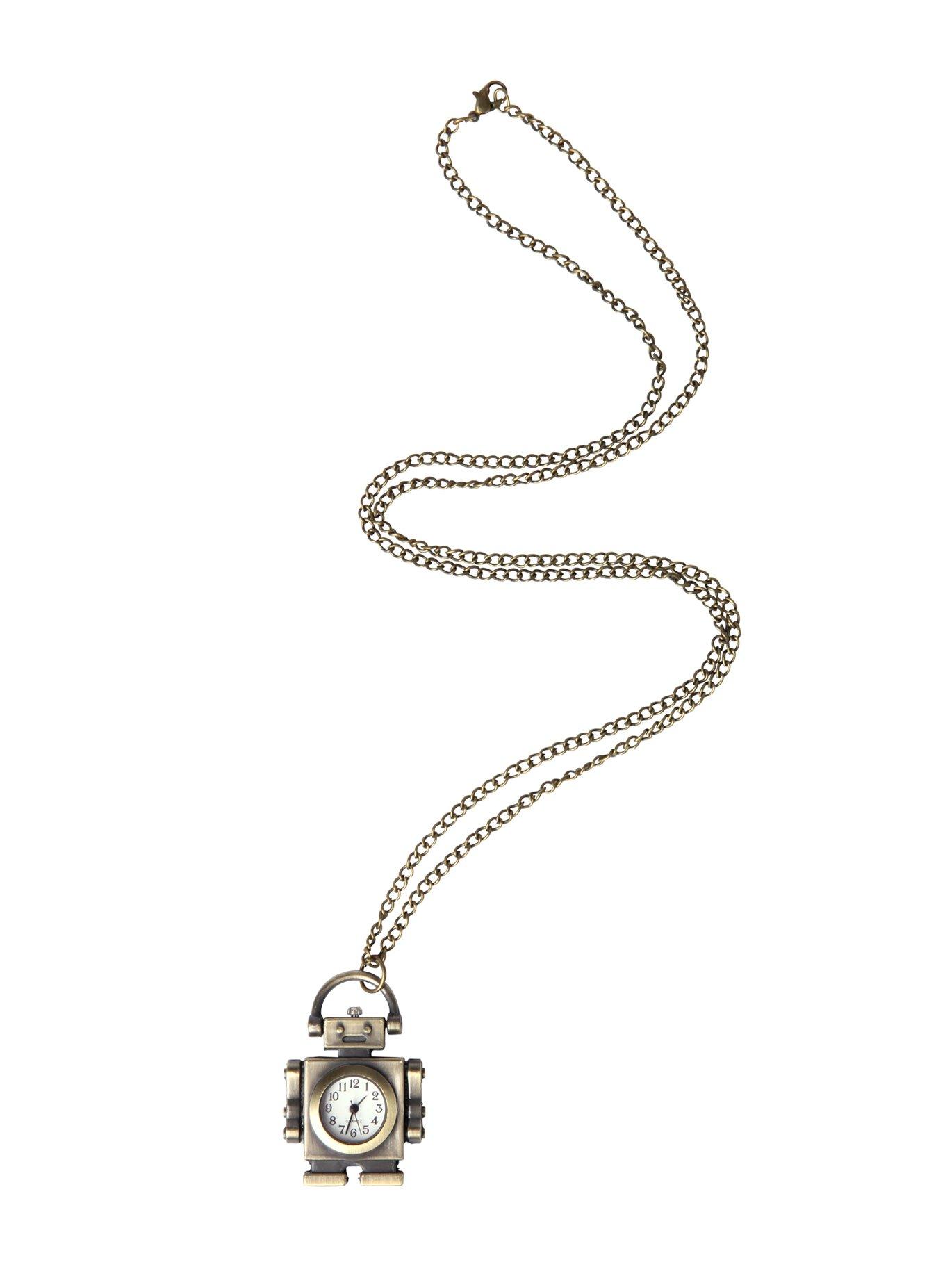 LOVEsick Robot Watch Necklace, , alternate
