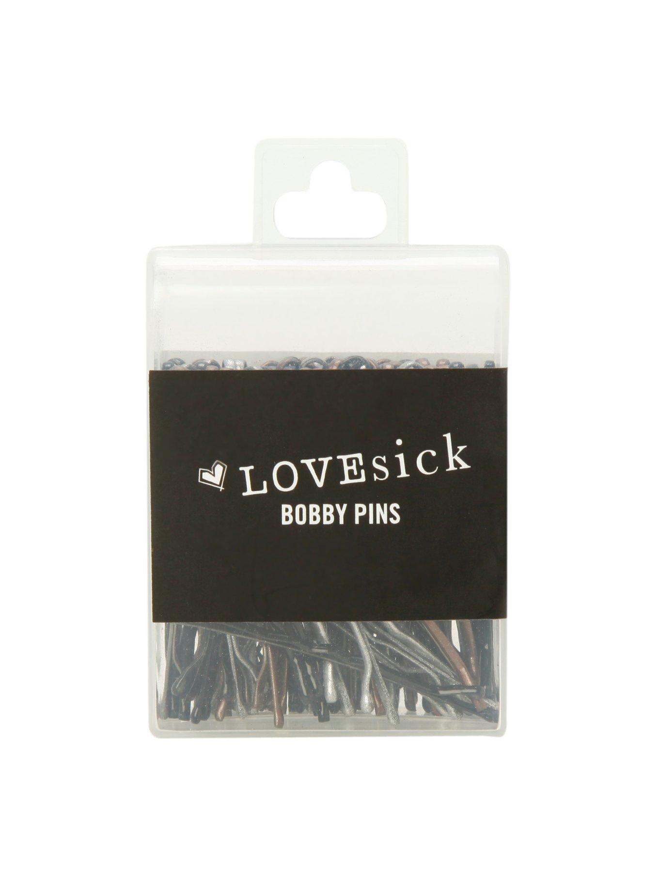 LOVEsick Bobby Pins, , alternate
