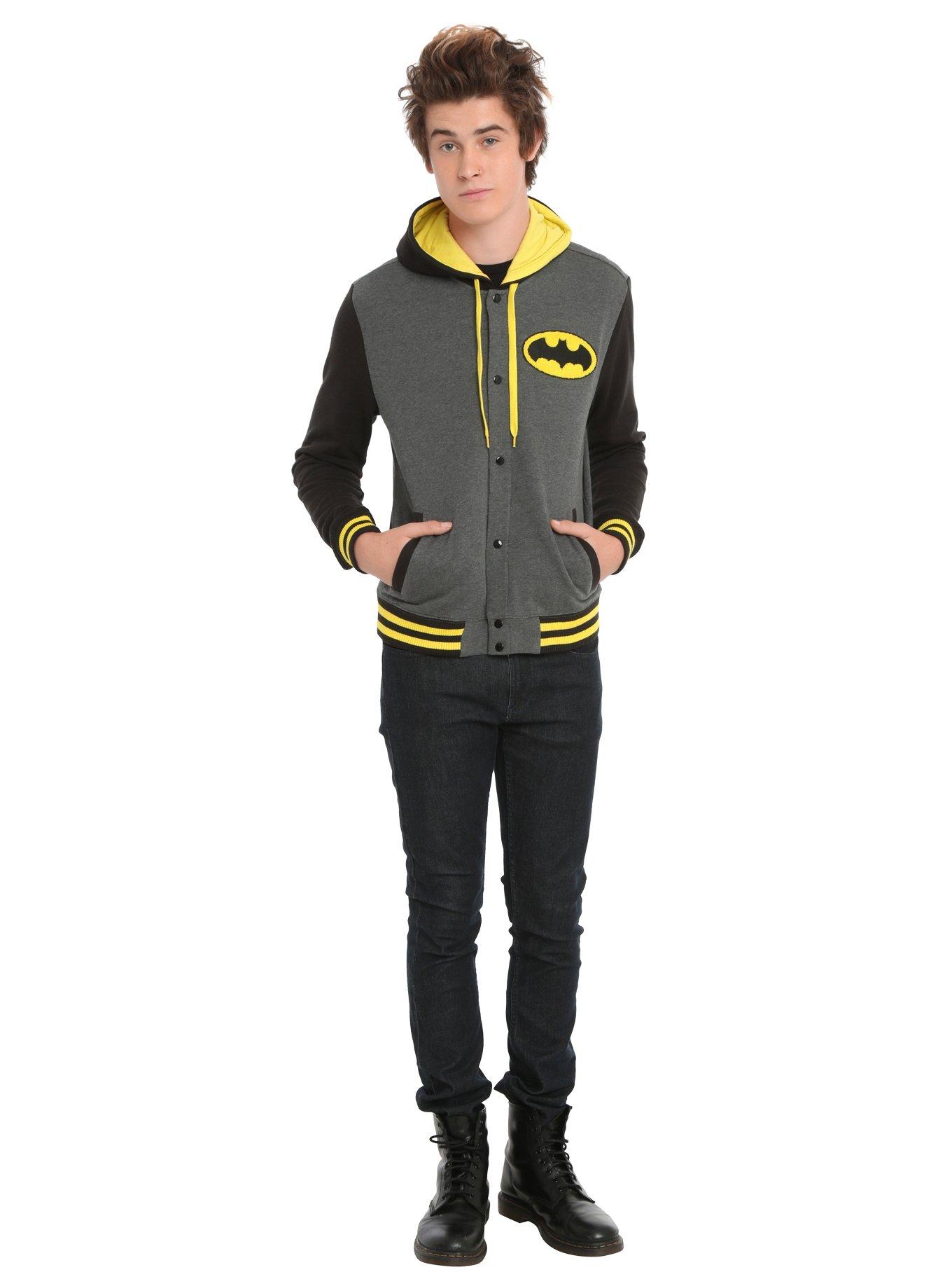 DC Comics Batman Varsity Hoodie, , alternate