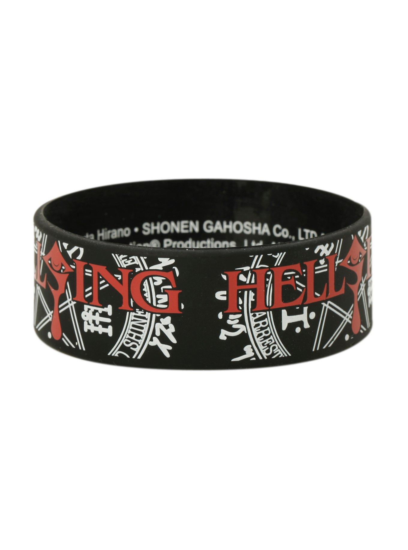 Hellsing Logo Rubber Bracelet, , alternate