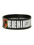 Hellsing Mission Shield Rubber Bracelet, , alternate