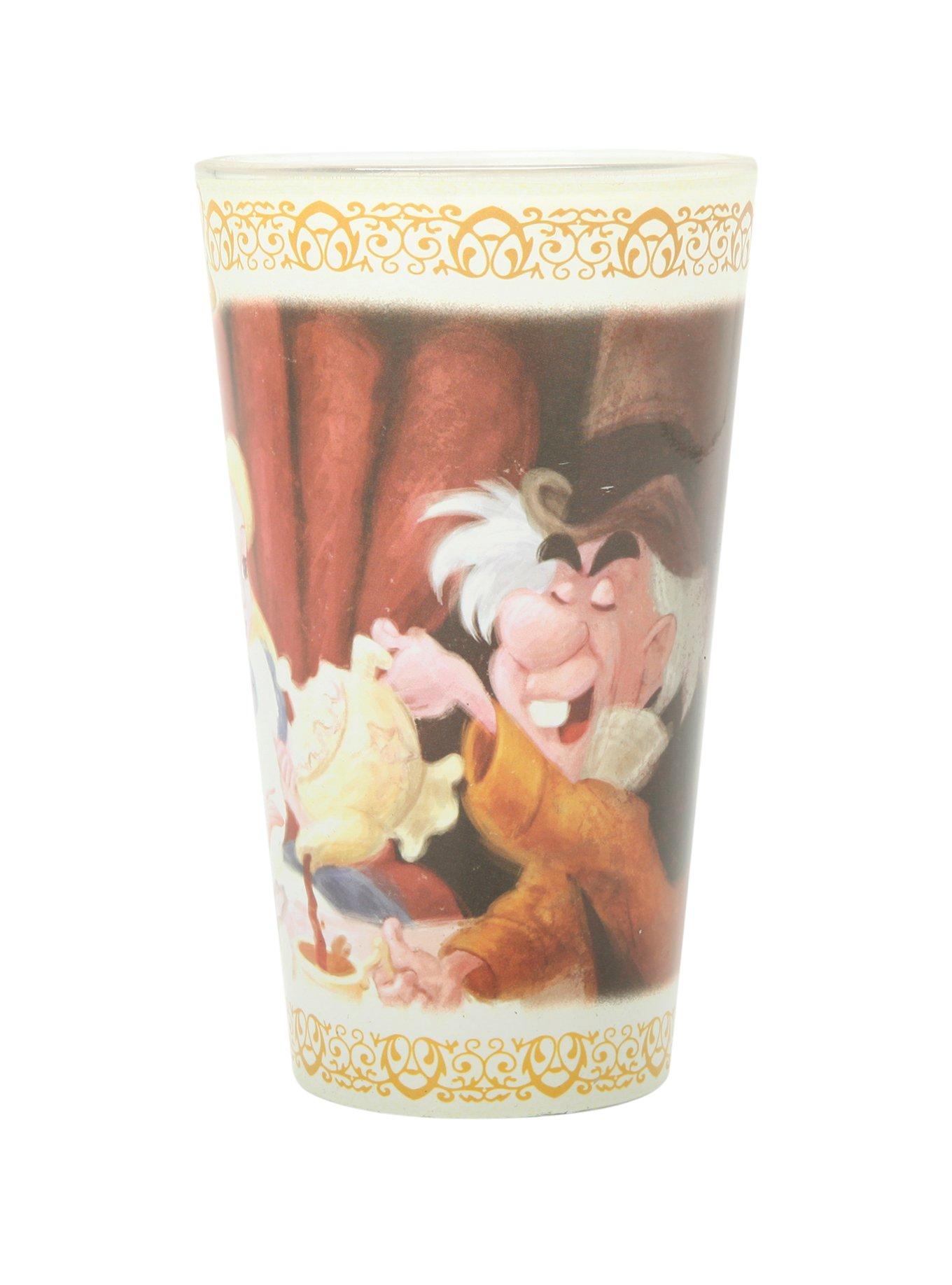 Disney Alice In Wonderland Tea Party Pint Glass, , alternate