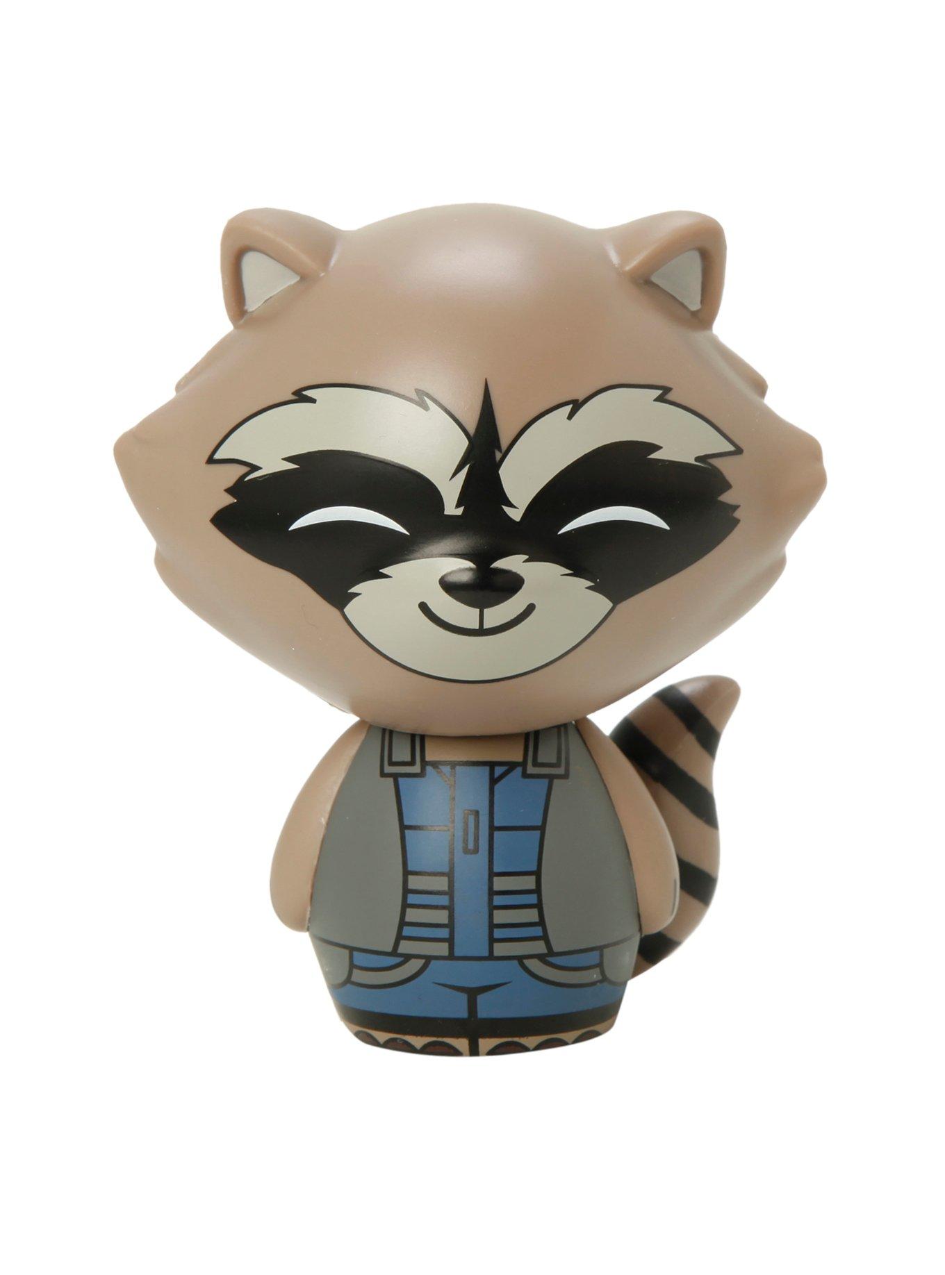 Funko Marvel Guardians Of The Galaxy Dorbz Rocket Raccoon (Blue & Grey) Vinyl Figure Hot Topic Exclusive, , alternate