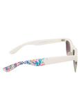 White Sprinkles Half-Rim Sunglasses, , alternate