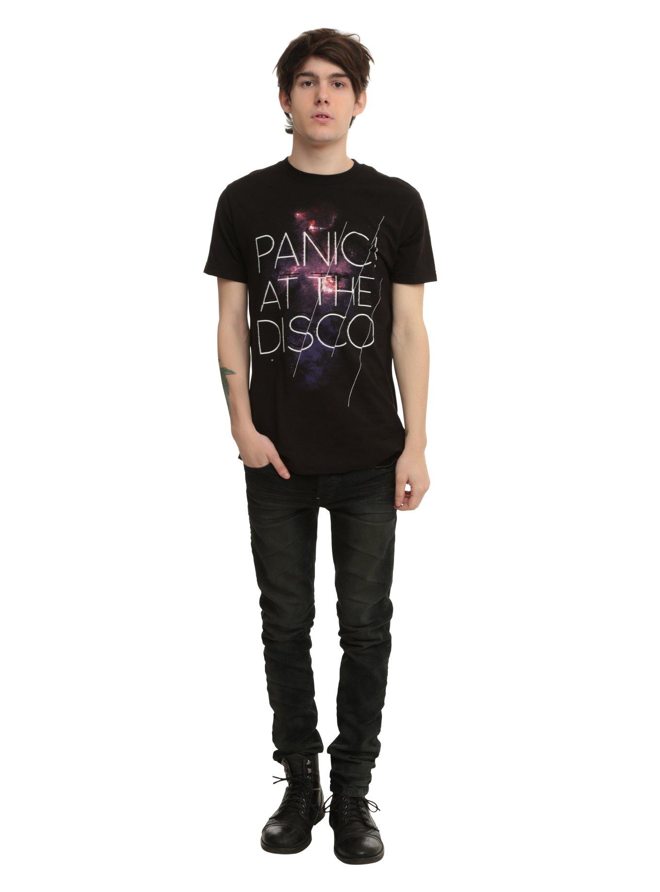 Panic! At The Disco Galaxy Logo T-Shirt, BLACK, alternate