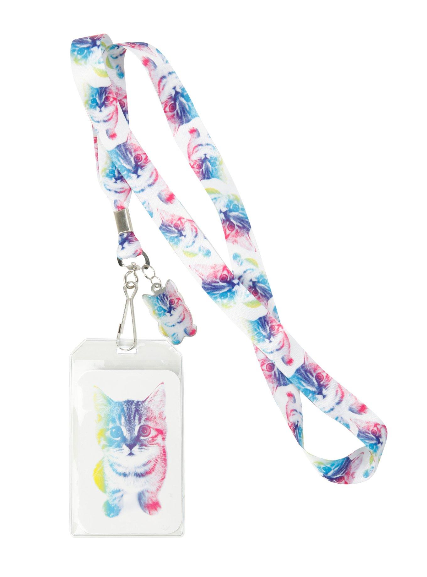 Rainbow Cat Lanyard, , alternate
