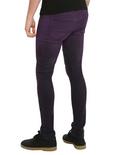 RUDE Purple Ombre Super Skinny Jeans, PURPLE, alternate
