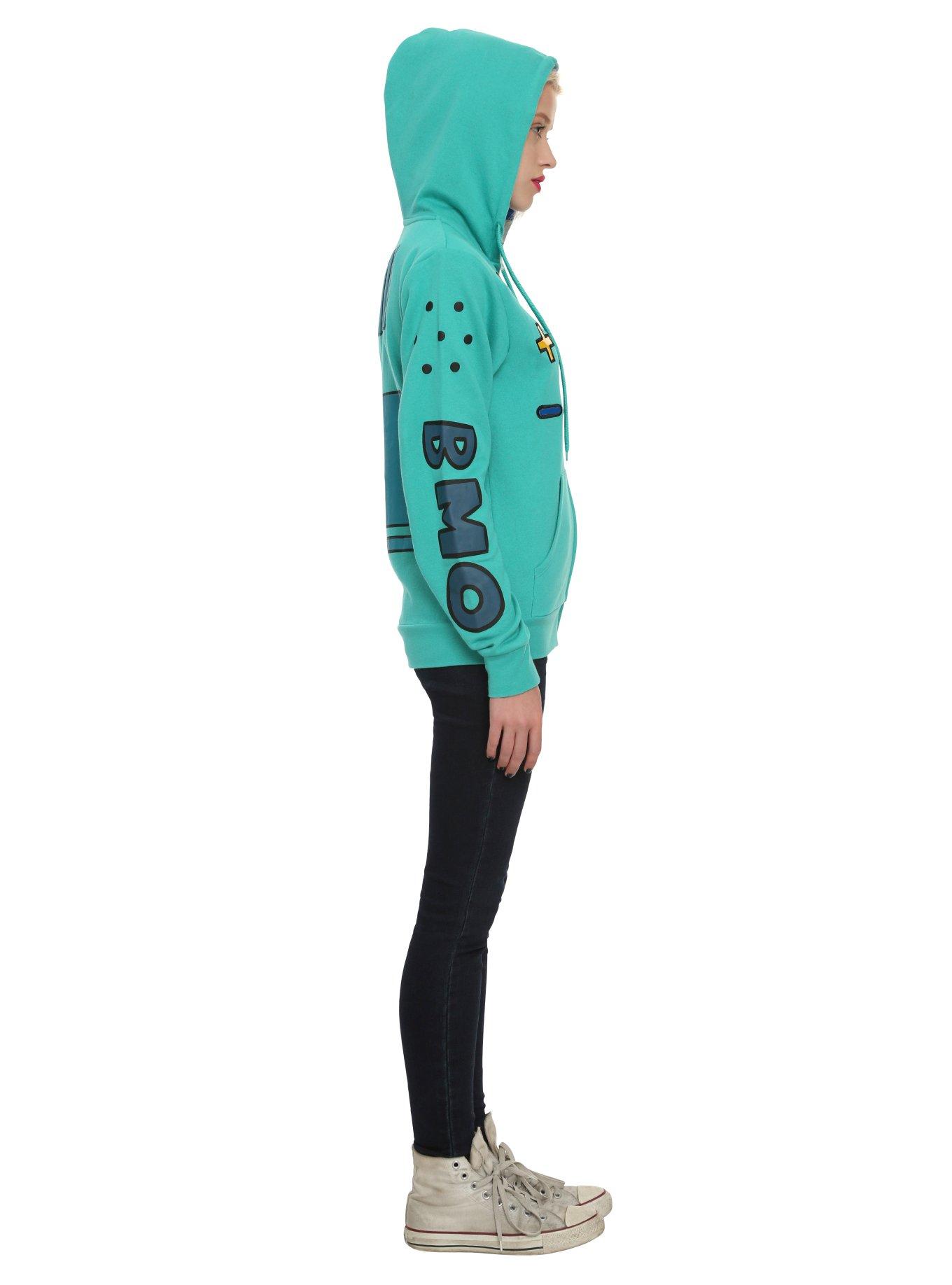 Adventure Time BMO Girls Costume Hoodie, , alternate