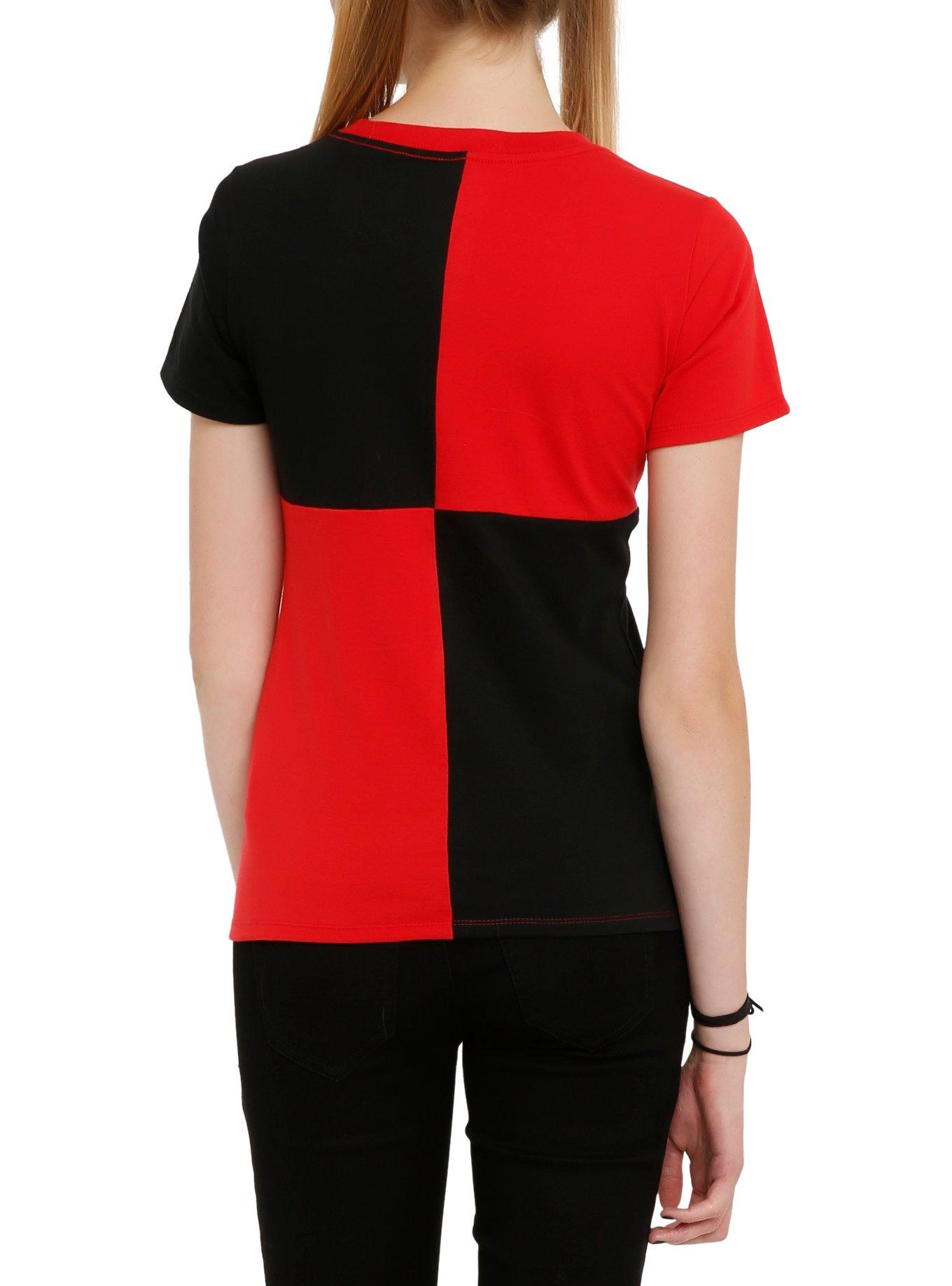 DC Comics Harley Quinn Girls Costume T-Shirt, , alternate