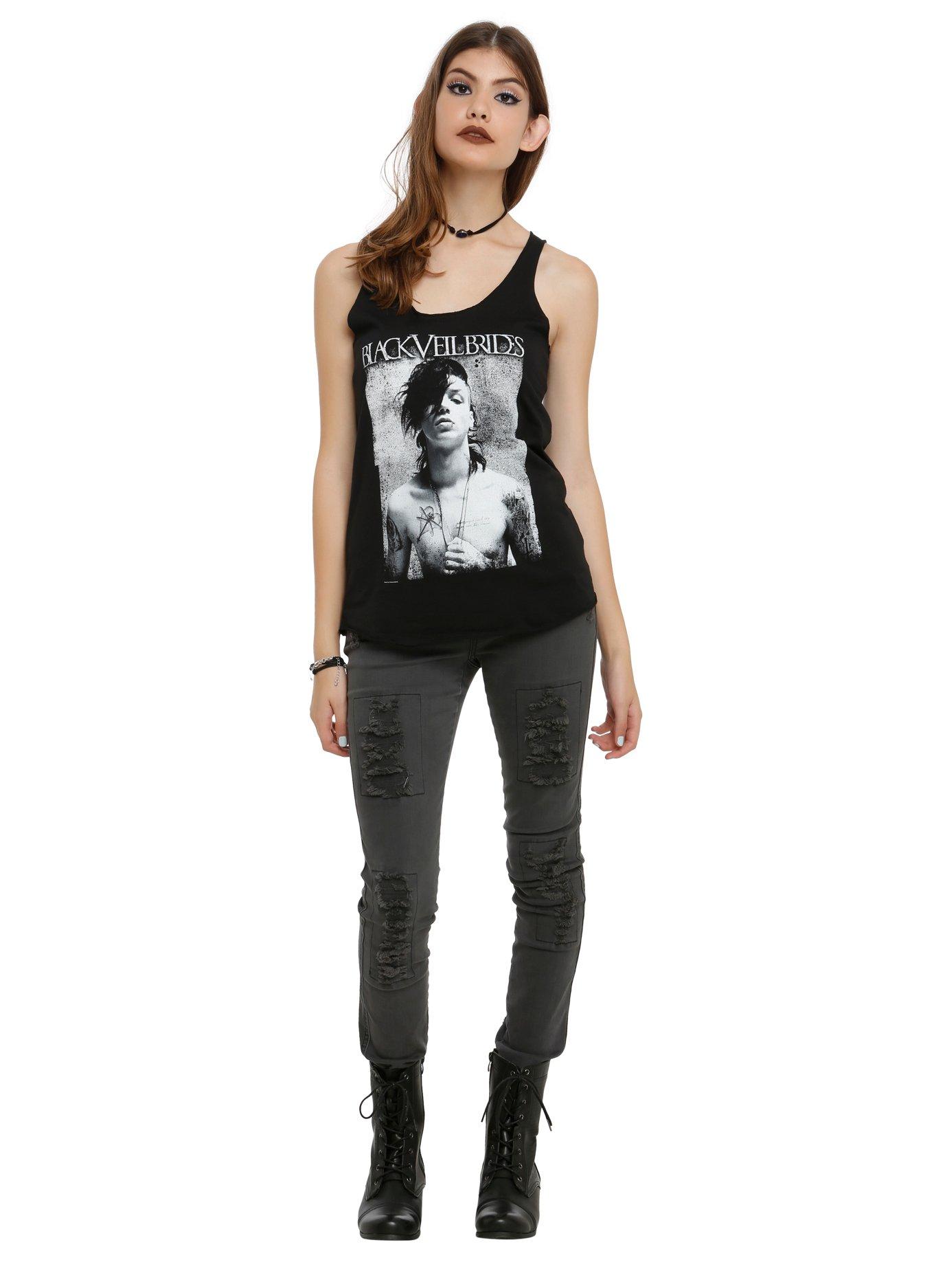 Black Veil Brides Andy Girls Tank Top, , alternate
