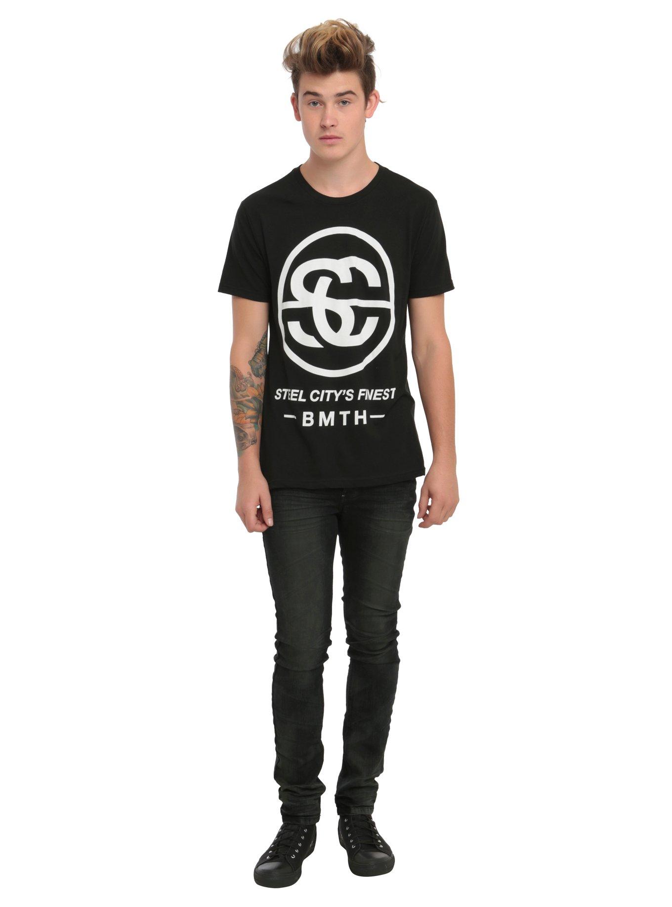 Bring Me The Horizon Steel City T-Shirt, BLACK, alternate