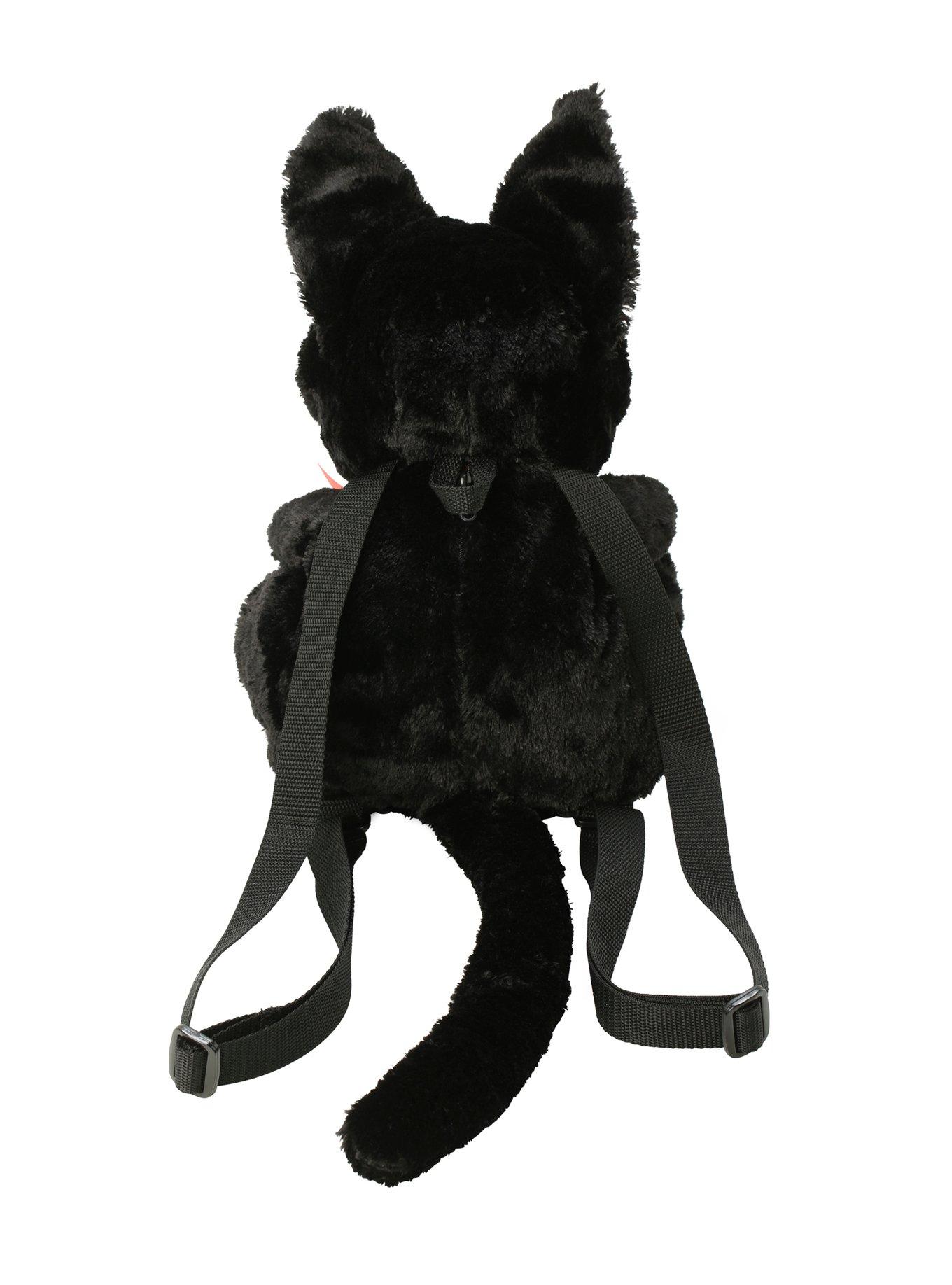 Studio Ghibli Kiki's Delivery Service Jiji Plush Backpack, , alternate