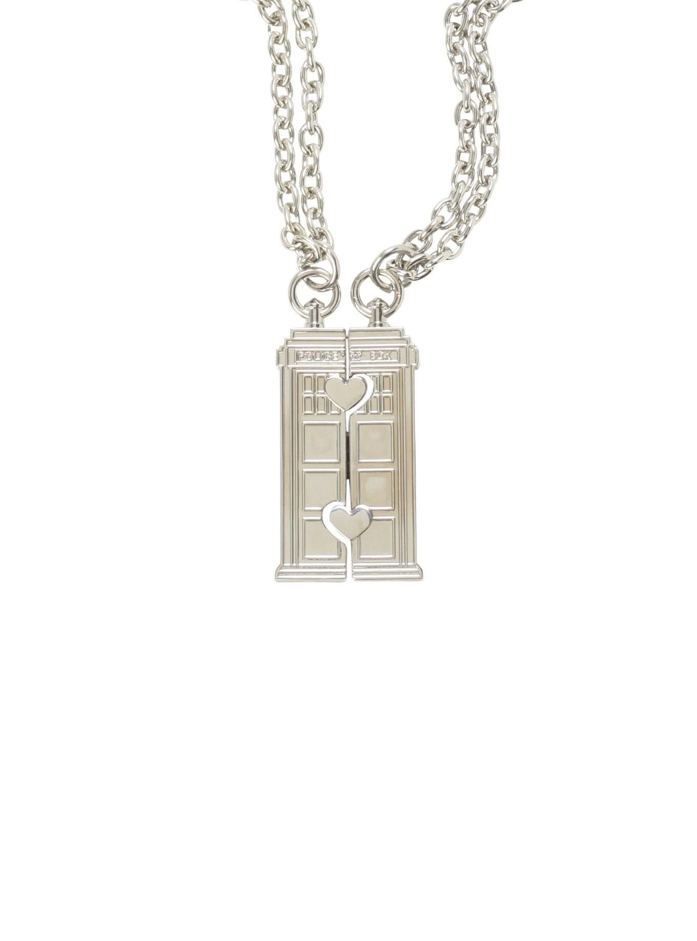 Doctor Who TARDIS Best Friends Necklace Set, , alternate