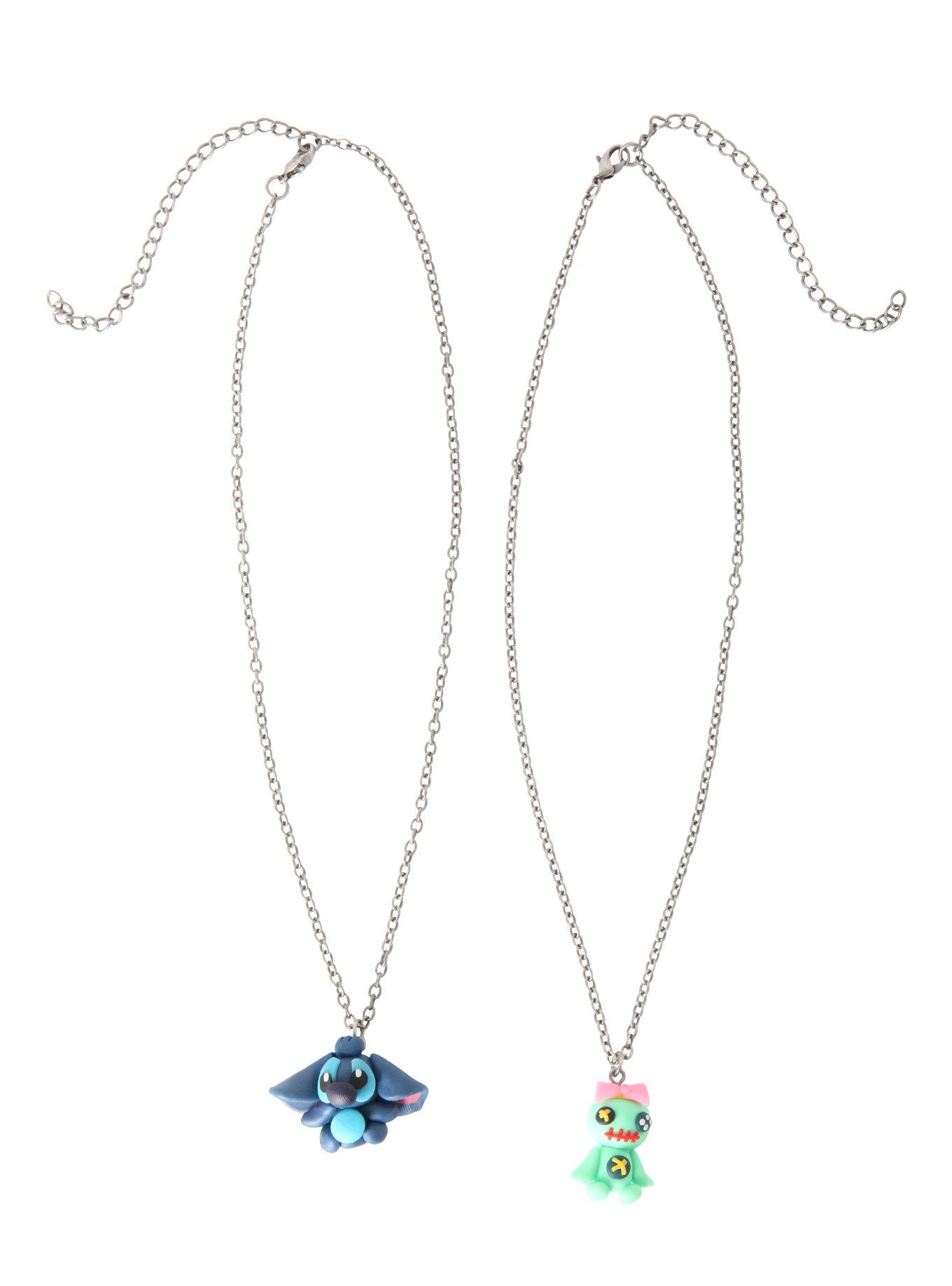 Disney Lilo & Stitch Best Friends Necklace Set, , alternate