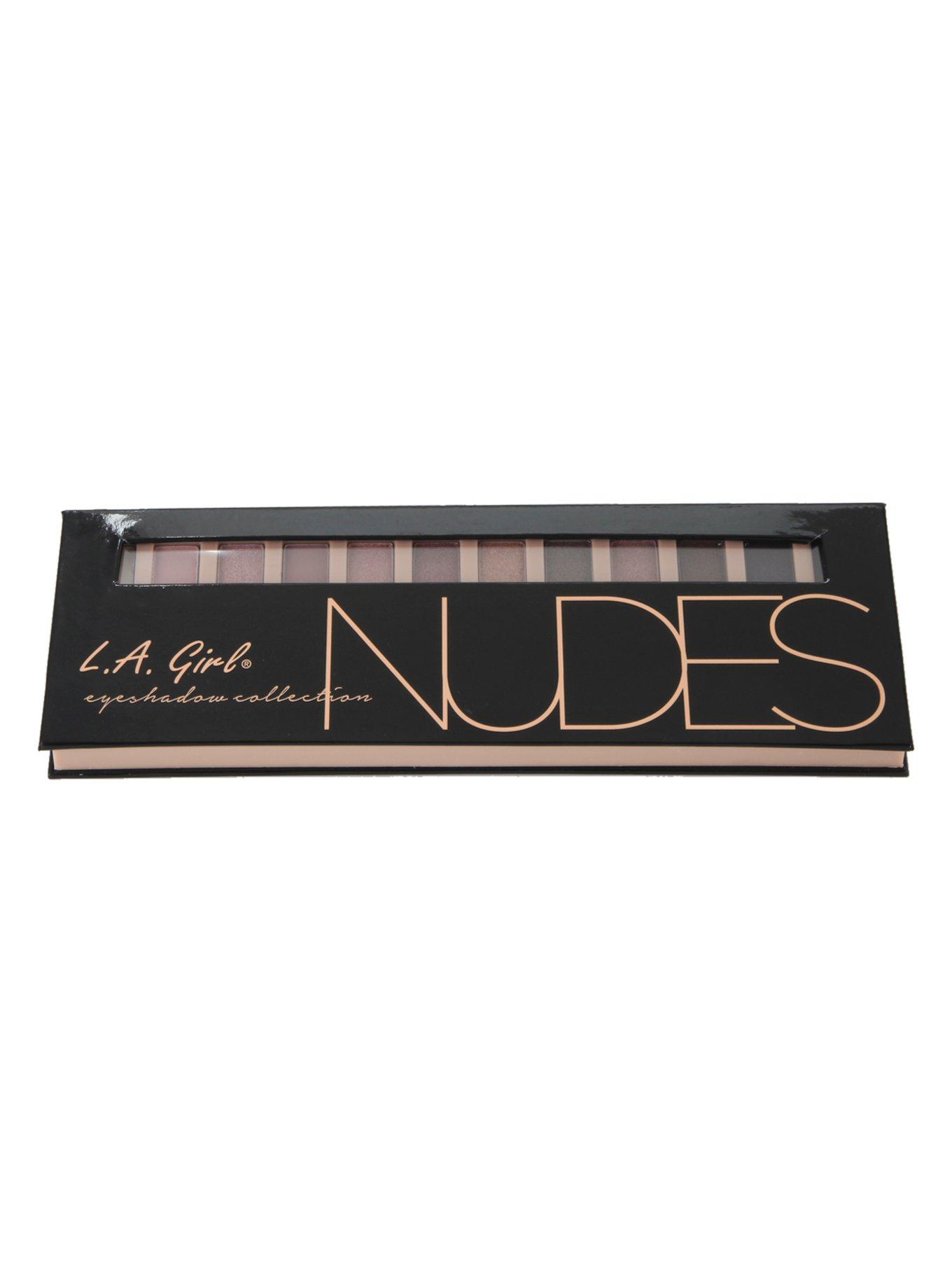 L.A. Girl Beauty Brick Nudes Eye Shadow Palette, , alternate