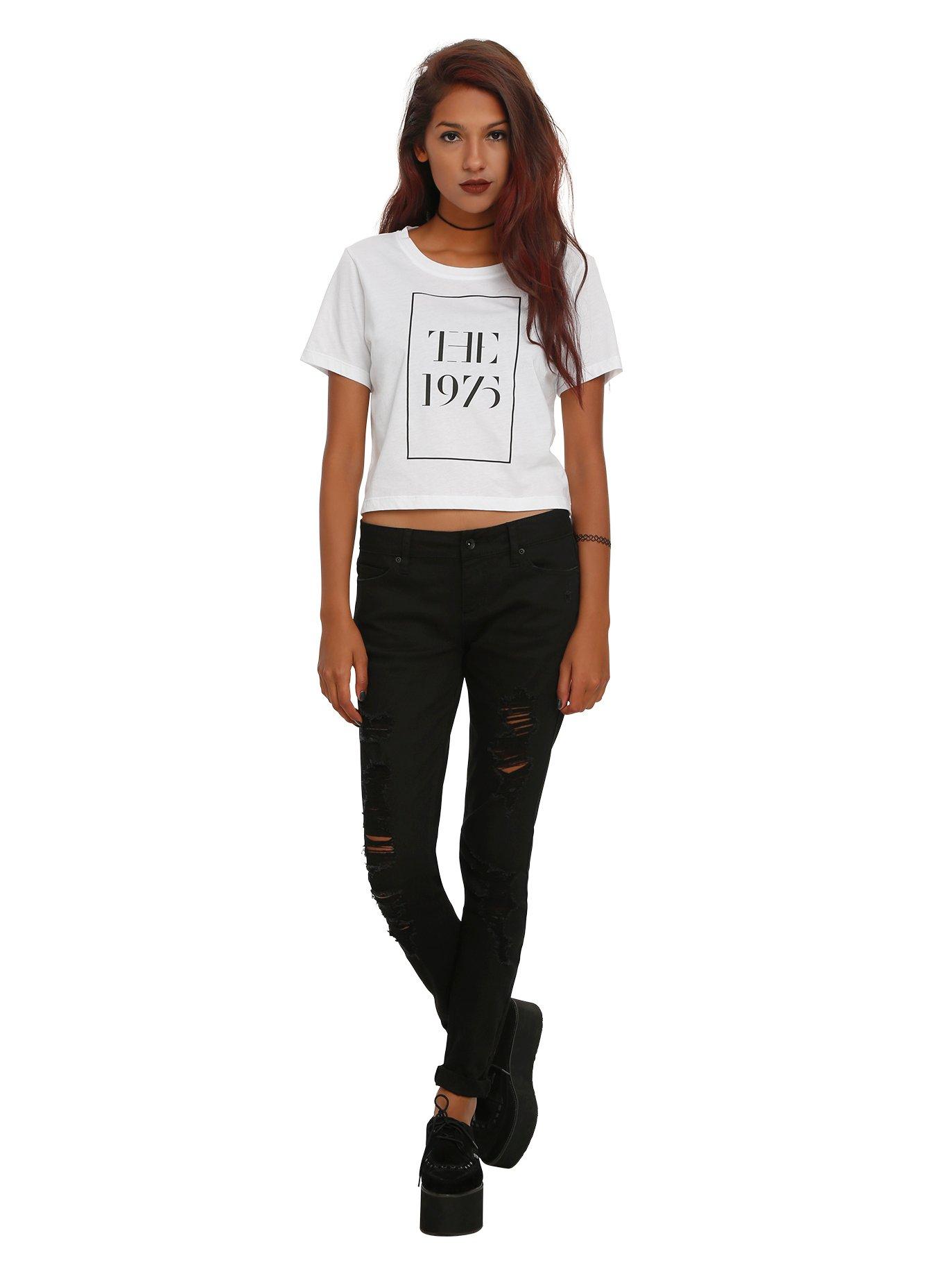 The 1975 Logo Crop Top, , alternate