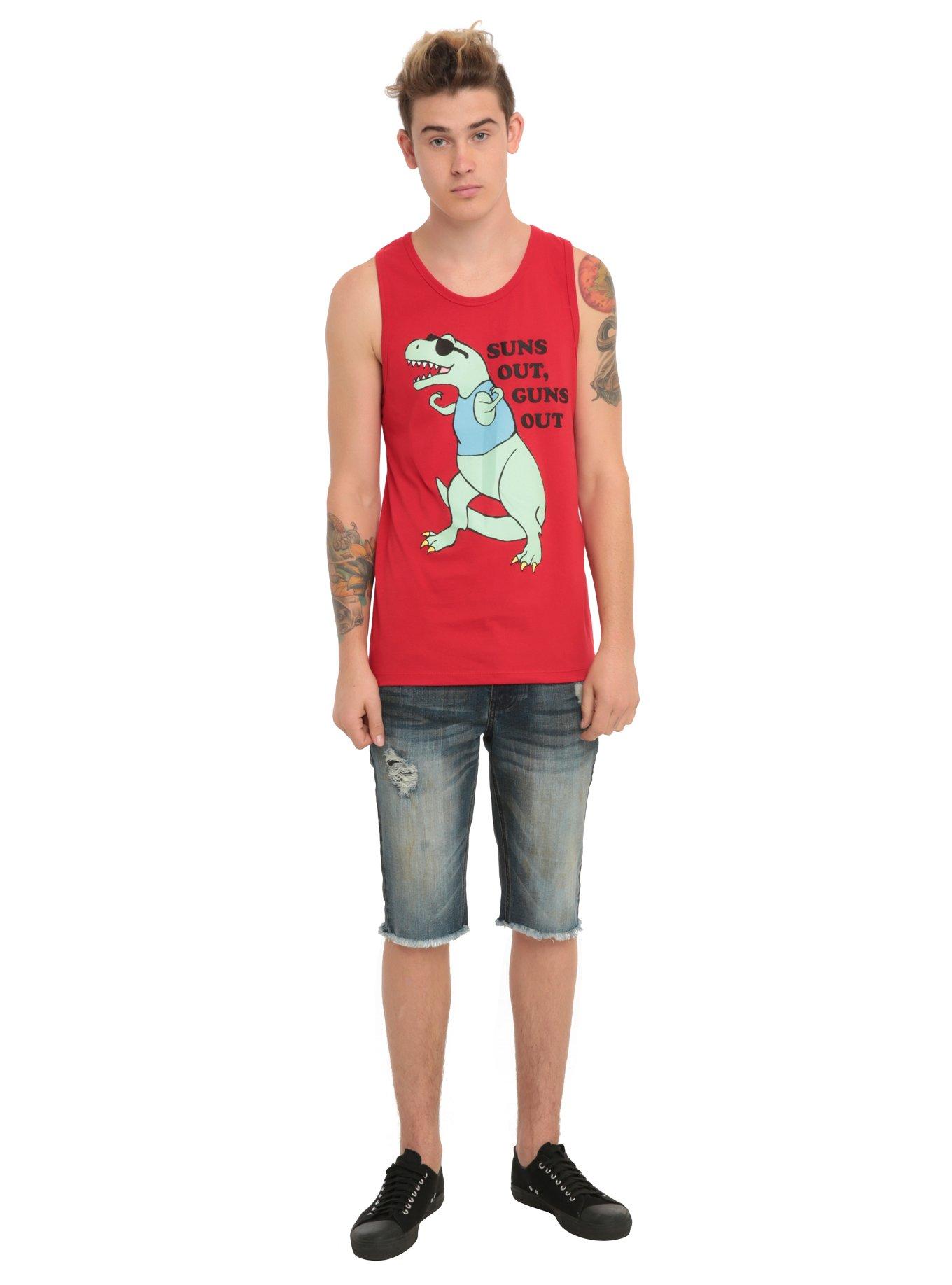 Suns Out Guns Out Tank Top, , alternate
