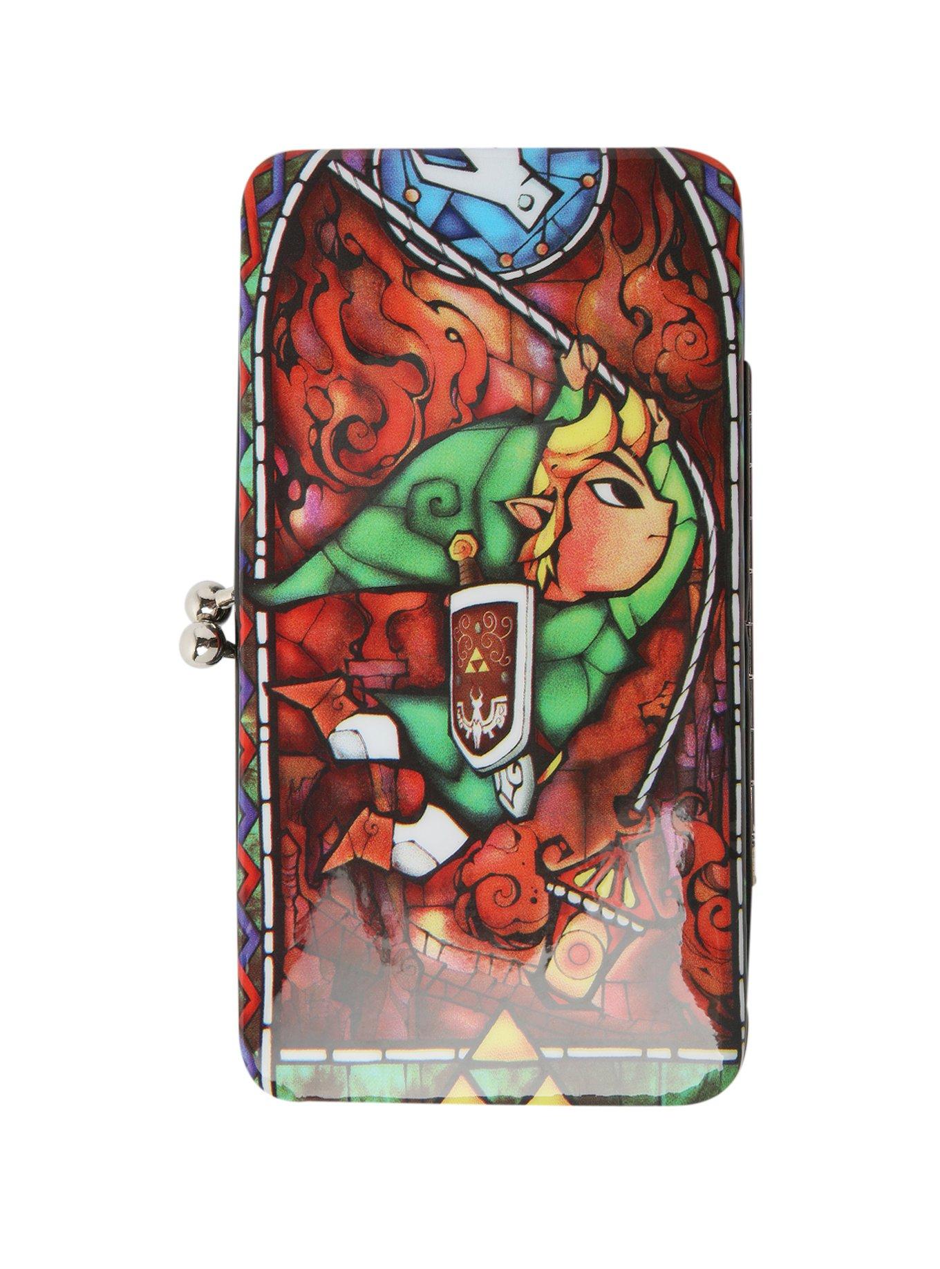 The Legend Of Zelda Stained Kisslock Hinge Wallet, , alternate