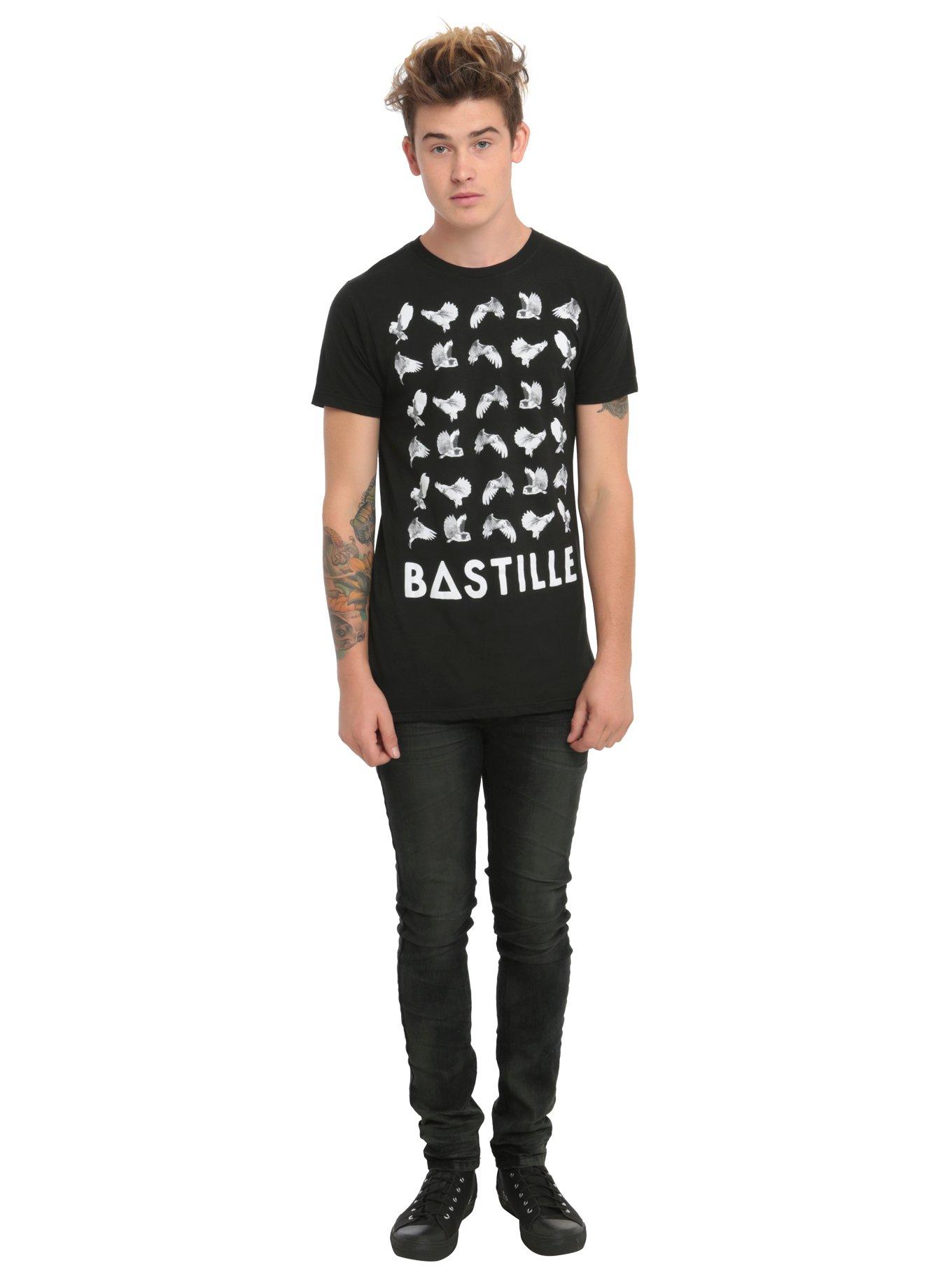 Bastille Birds T-Shirt, BLACK, alternate