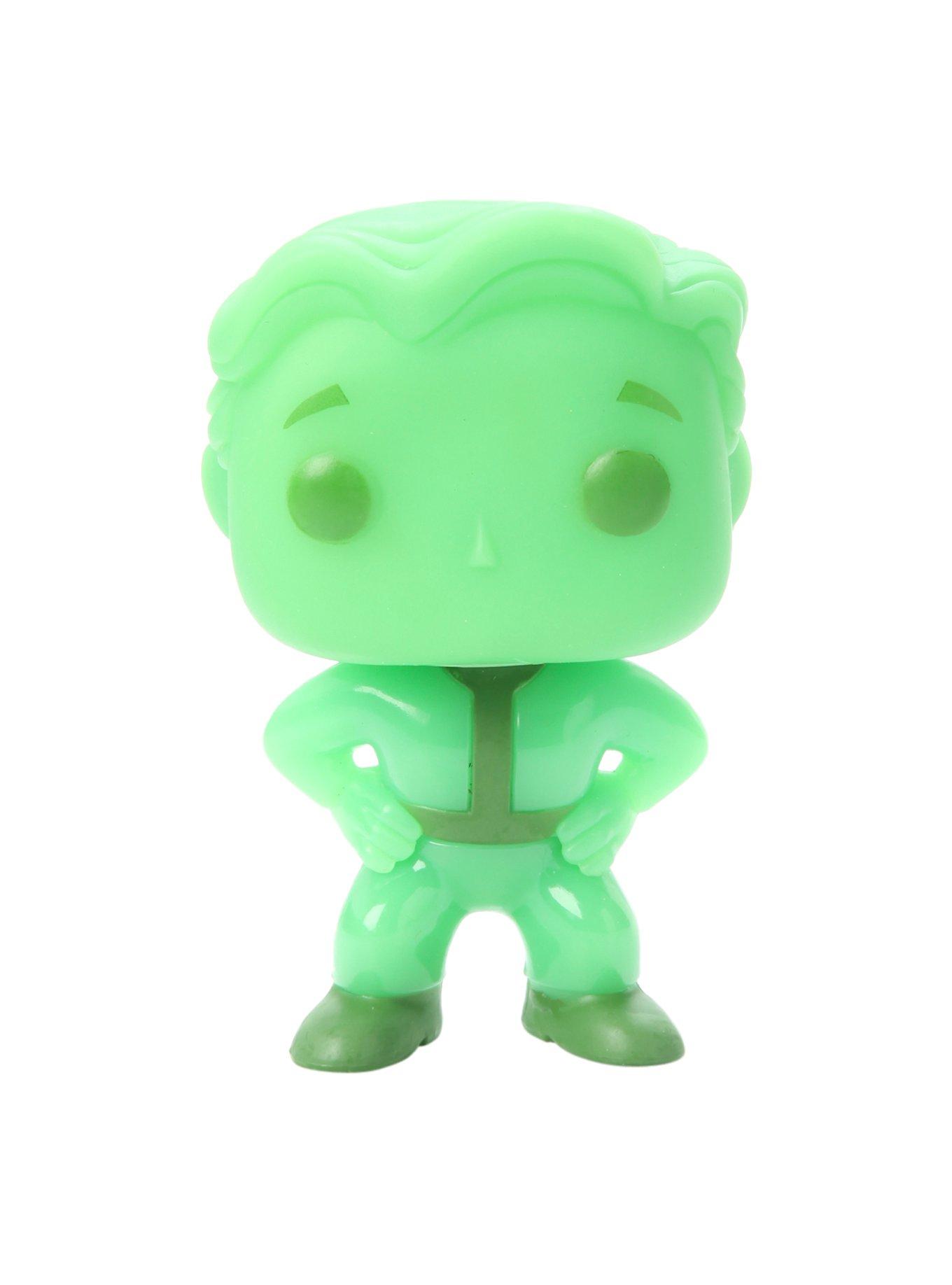 Funko Fallout Pop! Games Vault Boy Green Glow-In-The-Dark Vinyl Figure Hot Topic Exclusive, , alternate