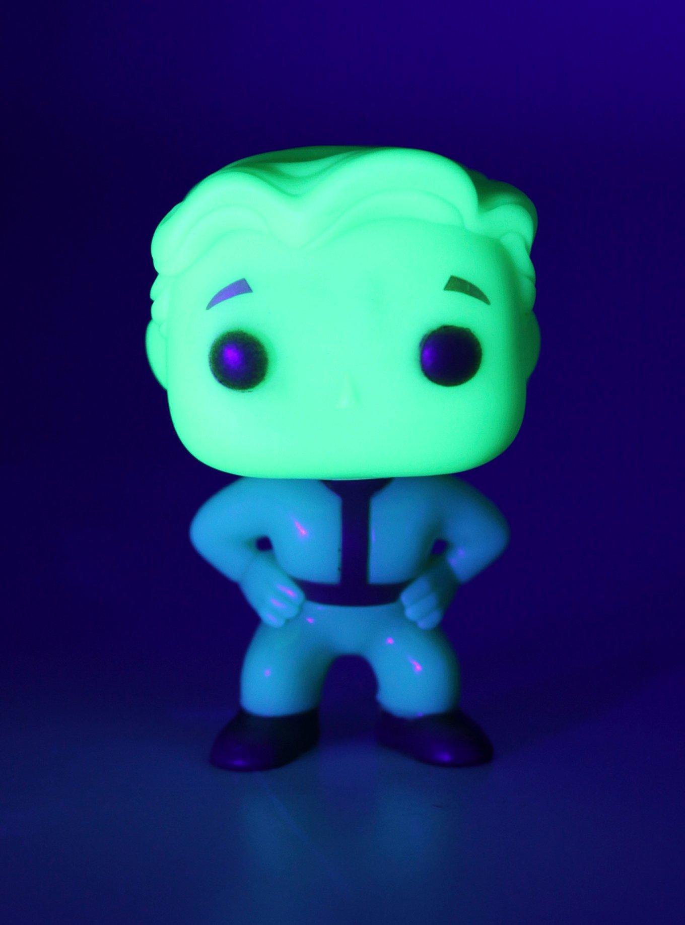 Funko Fallout Pop! Games Vault Boy Green Glow-In-The-Dark Vinyl Figure Hot Topic Exclusive, , alternate