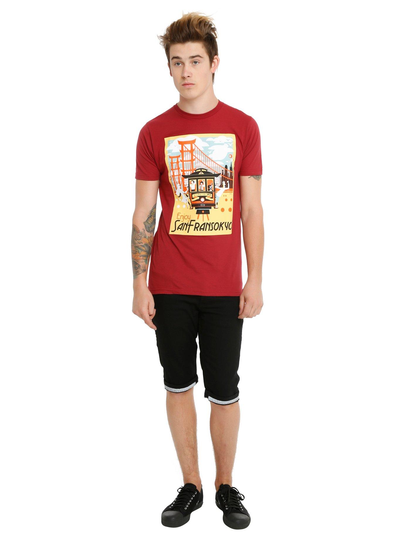 Disney Big Hero 6 Enjoy San Fransokyo T-Shirt, , alternate