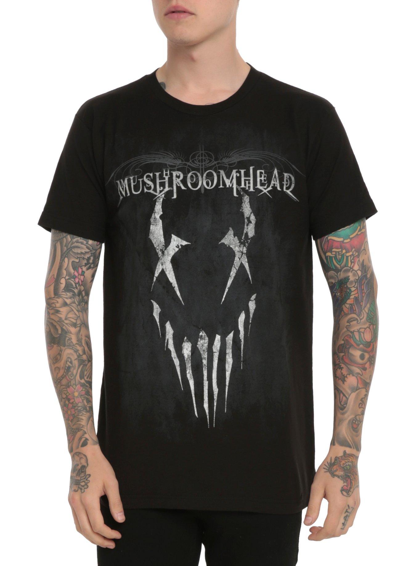 Mushroomhead Face T-Shirt, BLACK, alternate