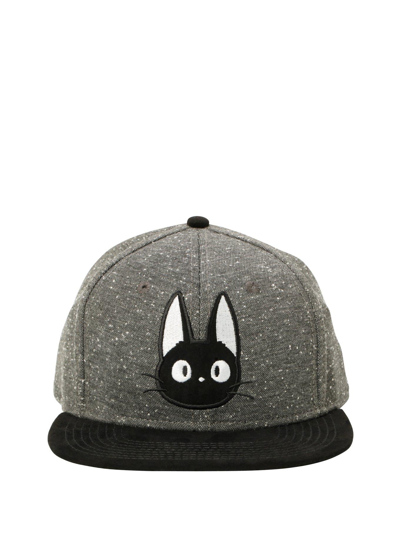 Studio Ghibli Kiki's Delivery Service Jiji Snapback Hat, , alternate