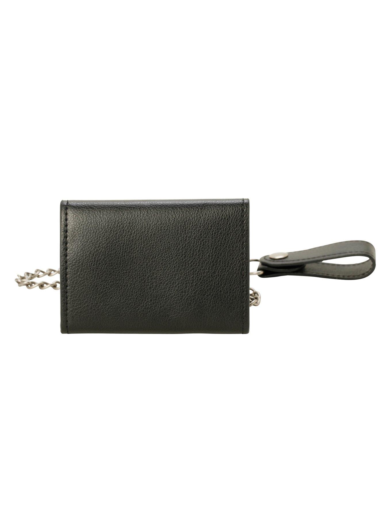 DC Comics Batman Hush Logo Chain Wallet, , alternate