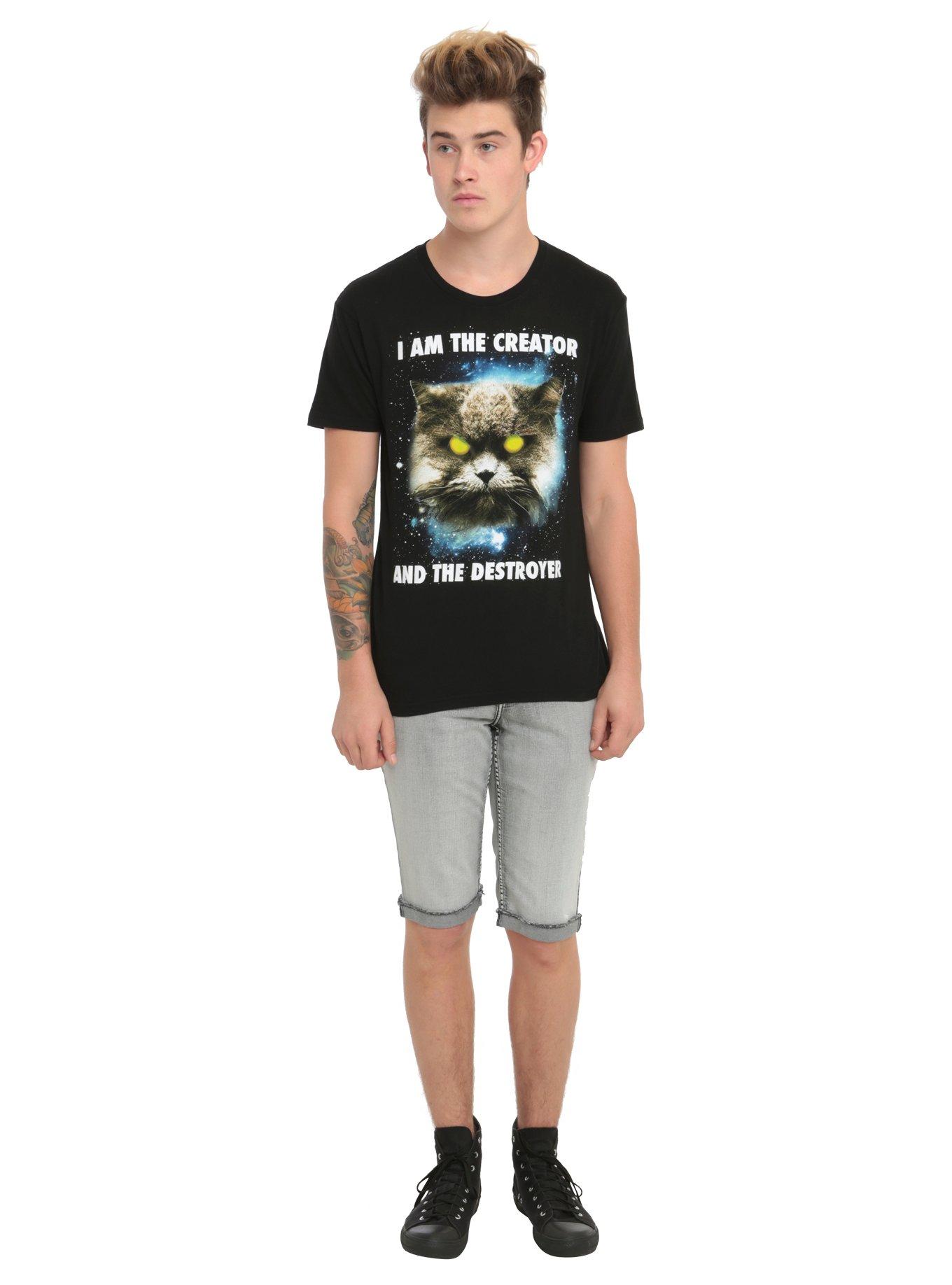 Creator & Destroyer T-Shirt, BLACK, alternate