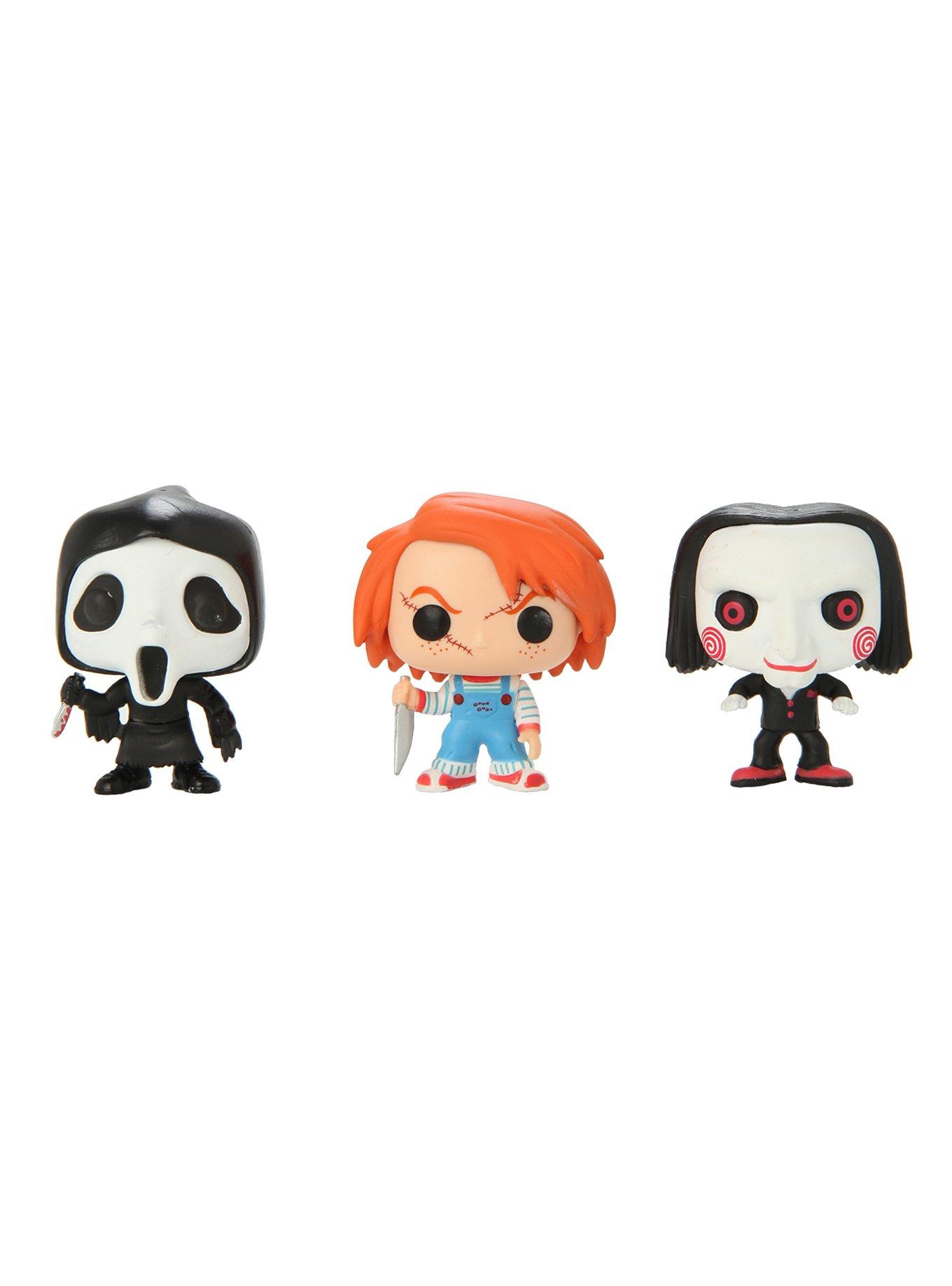 Funko Horror Pocket Pop! Ghost Face Chucky & Billy Set, , alternate