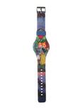 Disney Beauty And The Beast Stained Glass Rubber LED Watch, , alternate
