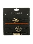 LOVEsick Amulet Cord Bracelet 4 Pack, , alternate
