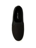 Black Slip-On Shoes, BLACK, alternate