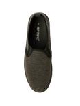 Grey Slip-On Shoes, BLACK, alternate